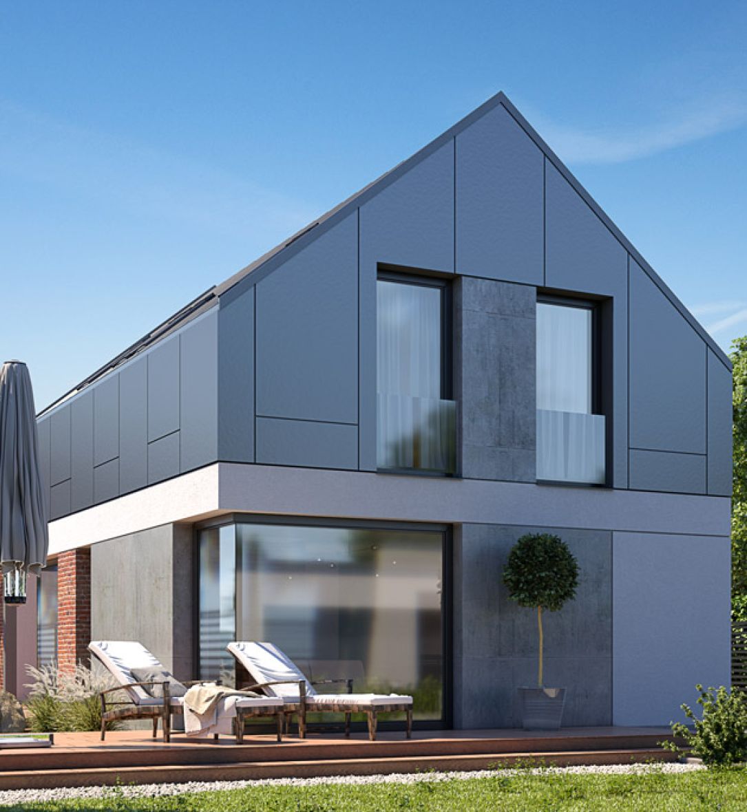 Projekt domu jednorodzinnego