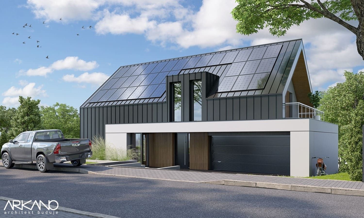 Nowoczesna stodoła w Przywidzu