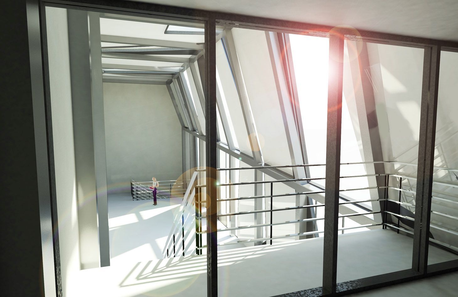 Widok na salę domu handlowego w Sopocie