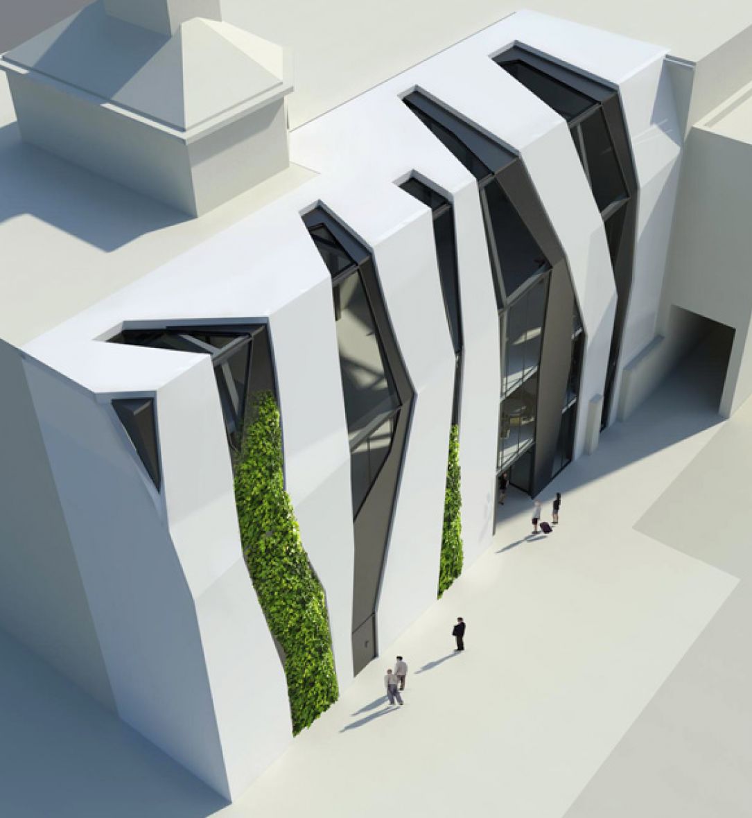 Koncepcja rozbudowy domu handlowego w Sopocie